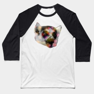 Lemur Disco Baseball T-Shirt